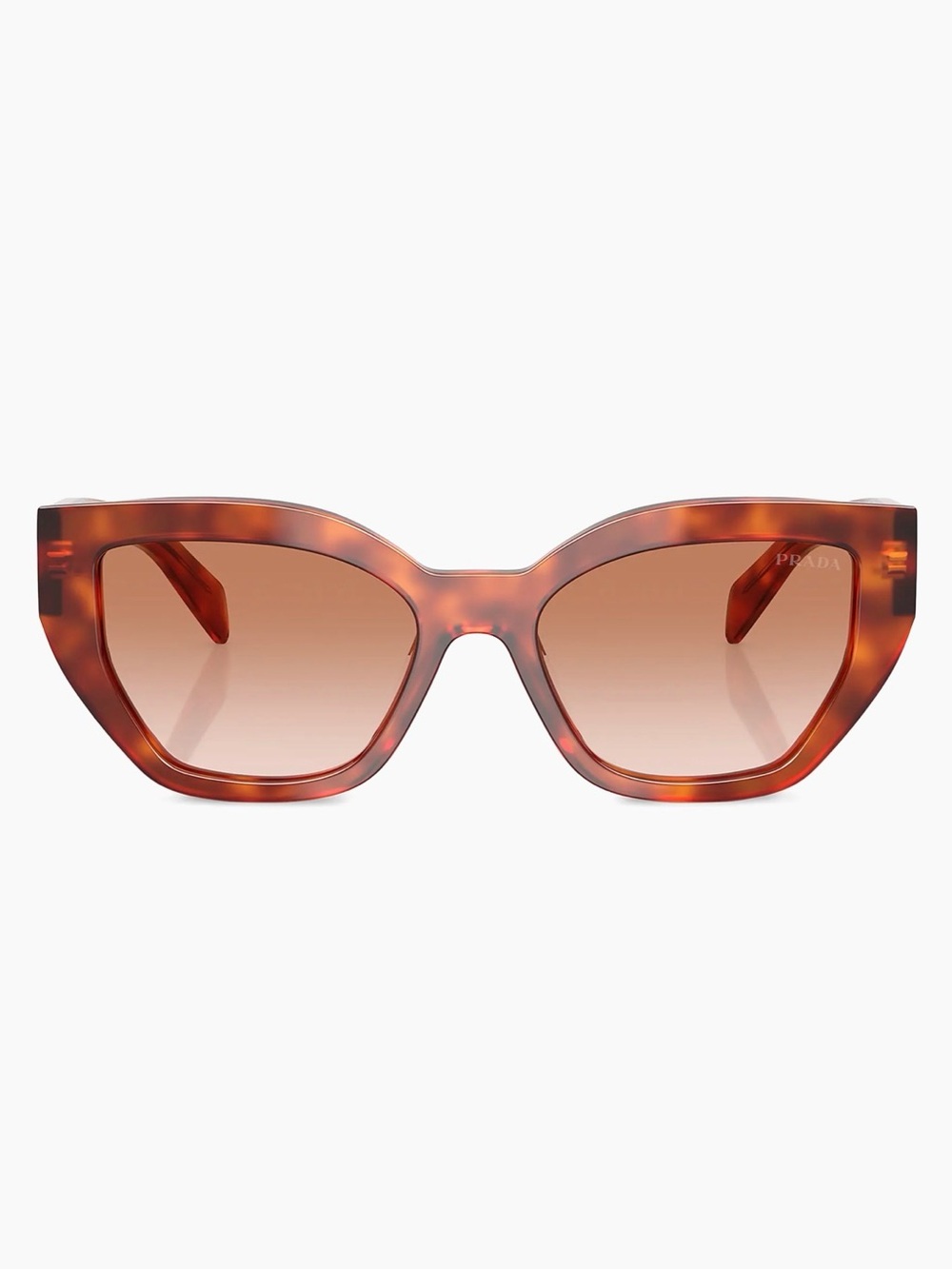 Prada brown 53MM Butterfly Sunglasses